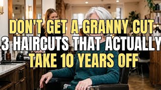 Don't Get A "Granny" Cut! 5 Haircuts That Makes Women Over 60 Look Younger.