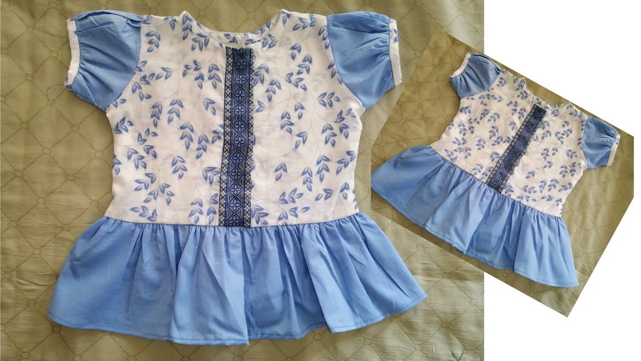 Baby frock design /summer baby frock cutting and stitching /baby girl frock design ideas