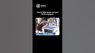 AI Table Tennis Robot That Crushes 99.9% of Players 🤖🏓