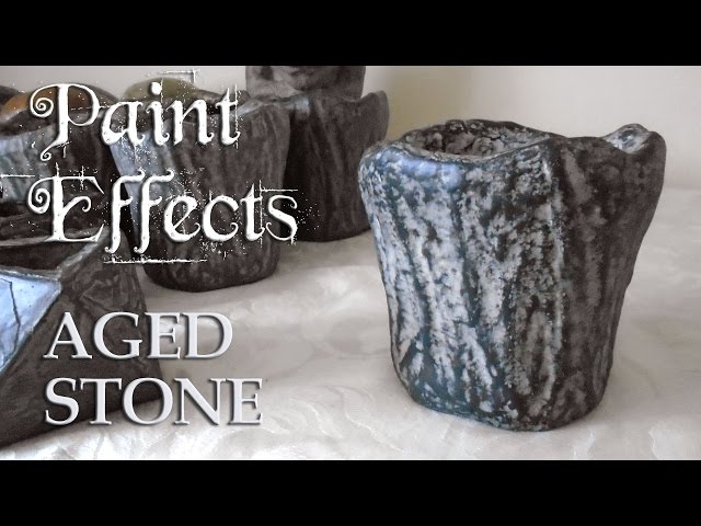 Paint Effects  Aged Stone 