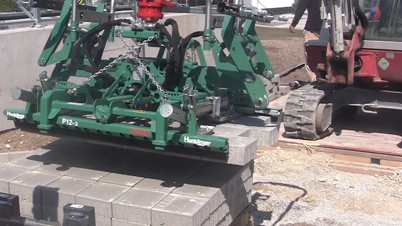 Neuer Hunklinger Pflastergreif P12-3 mit MultiTec 20/20/8