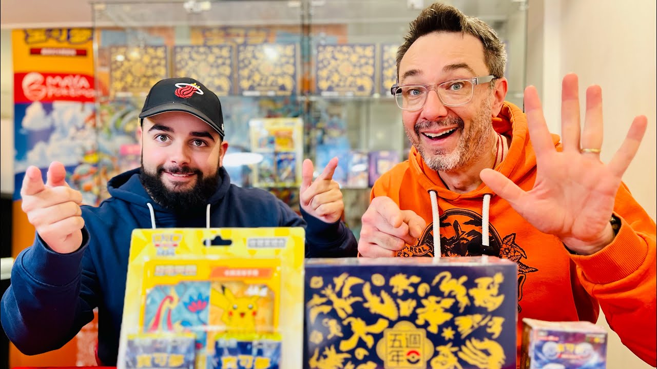 MAYA POKÉMON EP12 Ouverture POKÉMON T-Chinois coffret premium 5 ans anniversary