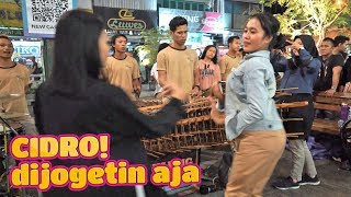 CIDRO - Penonton Gak Tahan Akhirnya Ikutan Goyang - ANGKLUNG CAREHAL JOGJA (Angklung Malioboro)