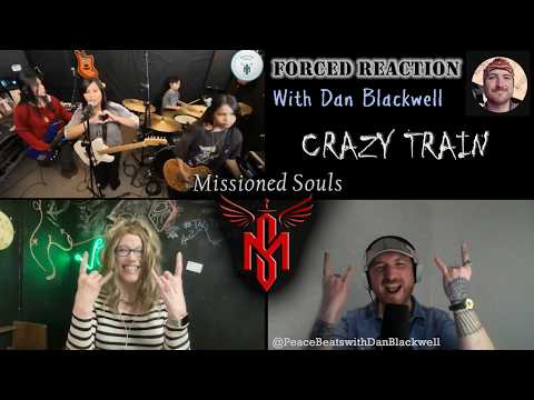 DAN'S FIRST TIME HEARING MISSIONED SOULS - CRAZY TRAIN (OZZY COVER) reaction