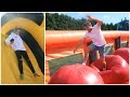 ZALFIE INFLATABLE CHALLENGE!