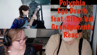 Polyphia  Ego Death feat  Steve Vai  Grandparents from Tennessee (USA) React  first time watching