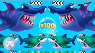 Fishdom Ads Mini Games Review (29) New All Levels Eat Fish Vs Boss Video Collection