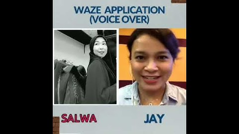 Waze Application - Voice Over