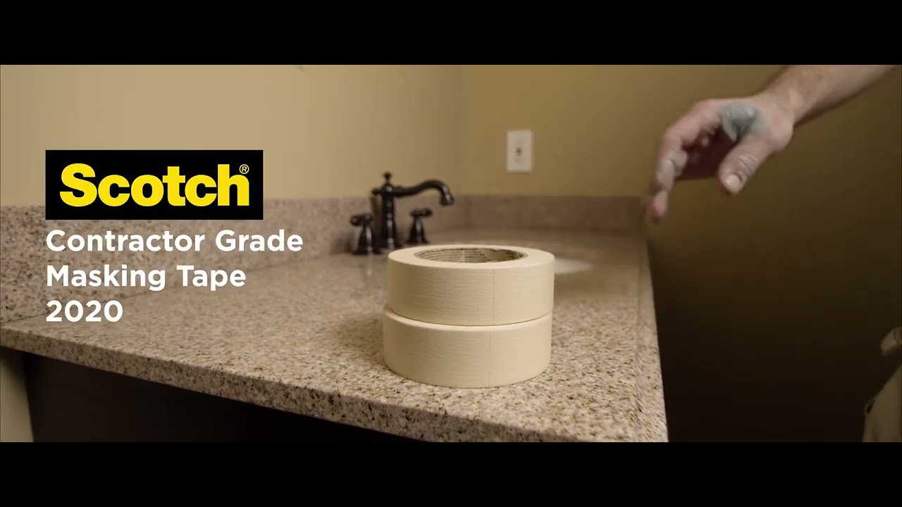 Tough Jobs Made Easy – 3M Scotch Contractor Grade Masking Tape 2020 💪