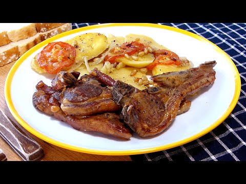 Chuletas de cordero al horno, la ORIGINAL receta de cordero