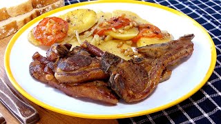 Chuletas de cordero al horno, la ORIGINAL receta de cordero - YouTube
