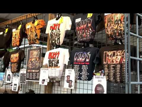 KISS END OF THE ROAD TOUR MERCHANDISE 