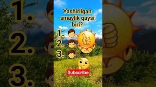 Yashirilgan smaylik qaysi biri? #trend #mantiqiysavollar #trend #youtubeshorts #iqtest Yashirilgan smaylik qaysi biri? #trend #mantiqiysavollar #trend #youtubeshorts #iqtest