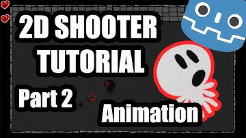 Making a 2D shooter game in Godot Engine : Part 2 (Character animation)