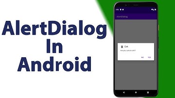 How to Create Alert Dialog in Android Studio | AlertDialog
