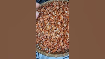 Tôm khô biển #shots