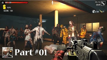 Zombie Hunter D-Day : Offline game -[Android Gameplay] Part #1