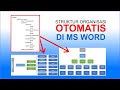 CARA MEMBUAT STRUKTUR ORGANISASI OTOMATIS DI MS WORD | MAKE AUTOMATIC ORGANIZATIONAL STRUCTURE Mp3 Song