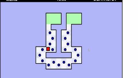 The Worlds Hardest Game Level 10 Walkthrough