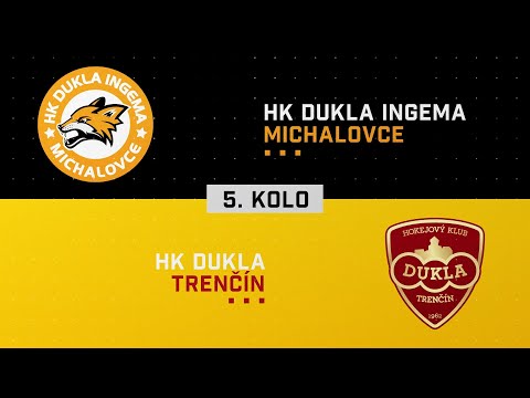 5.kolo HK Dukla INGEMA Michalovce - Dukla Trenčín HIGHLIGHTS