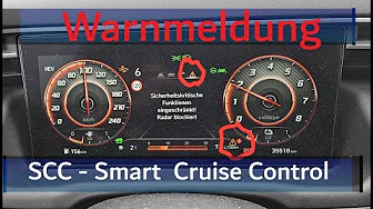 Hyundai Tucson Warnmeldung Smart Cruise Control (SCC) - Was bedeutet das ? thumbnail