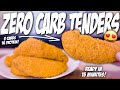 ZERO CARB CRISPY CHICKEN TENDERS READY IN 15 MINUTES! | Easy Anabolic Keto Low Carb Air Fryer Recipe