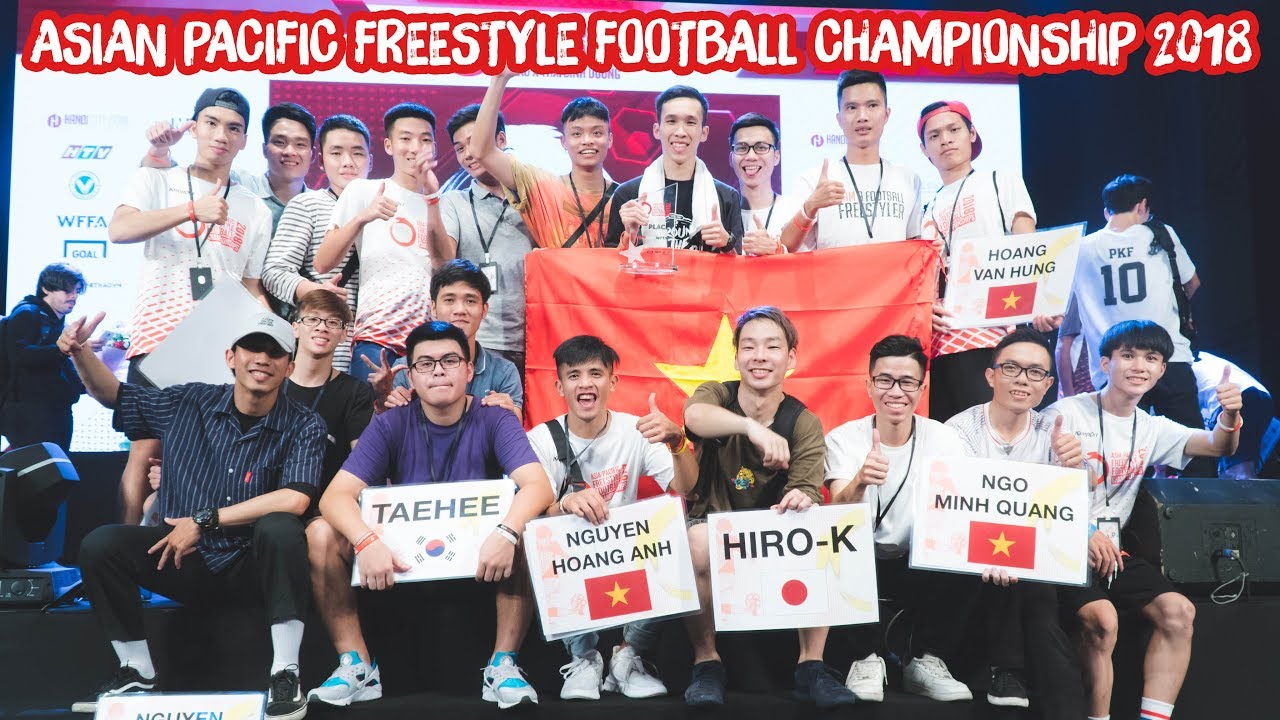 freestyle football online ไทย  Update  ATW Team - Asian Pacific Freestyle Football Championship 2018 - Vlog