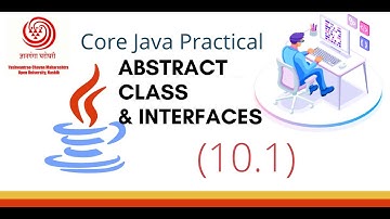 Abstract Class and Interface  based Java Programs| YCMOU SYBCA Core Java Practical 10.1
