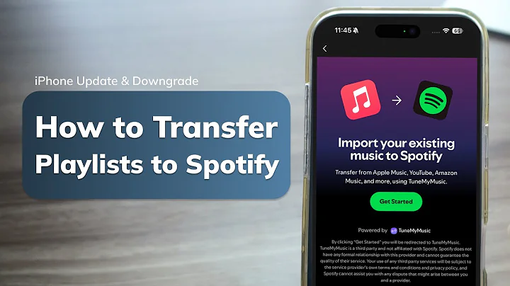 How to Transfer Apple Music Playlists to Spotify with 1-Click! (TuneMyMusic)