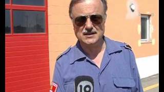 La diada dels bombers, un homenatge a les víctimes de l'Horta de Sant Joan