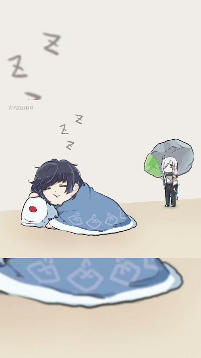 A tiring day for Yelan and Shenhe #shorts #genshinimpact #genshin #yelan #shenhe