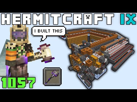 Hermitcraft IX 1057 The Greatest Storage System In The