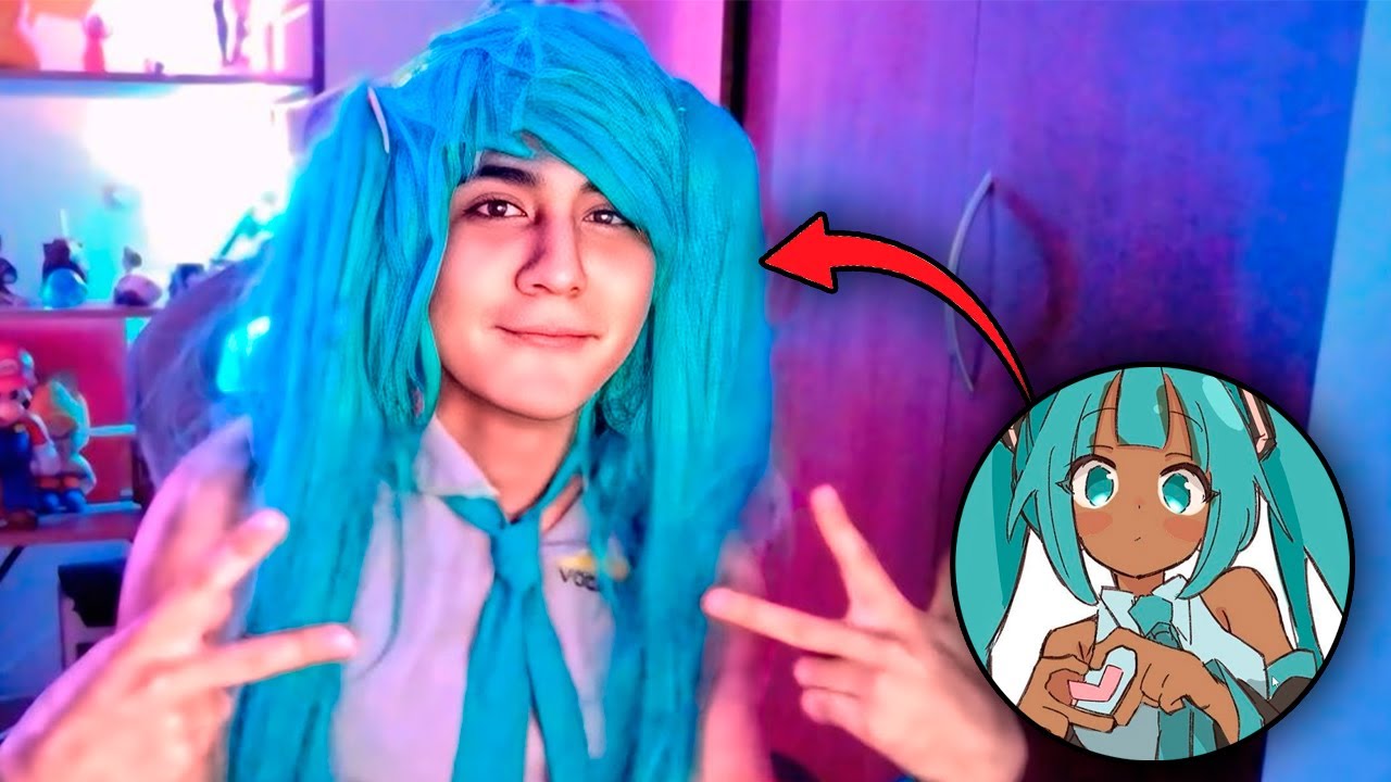👅 LUISARDO SE TRANSFORMA EN HATSUNE MIKU 🥵