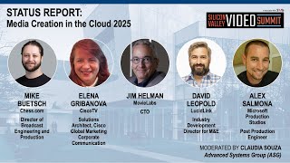 SVVS 2025: Status Report: Media Creation in the Cloud 2025