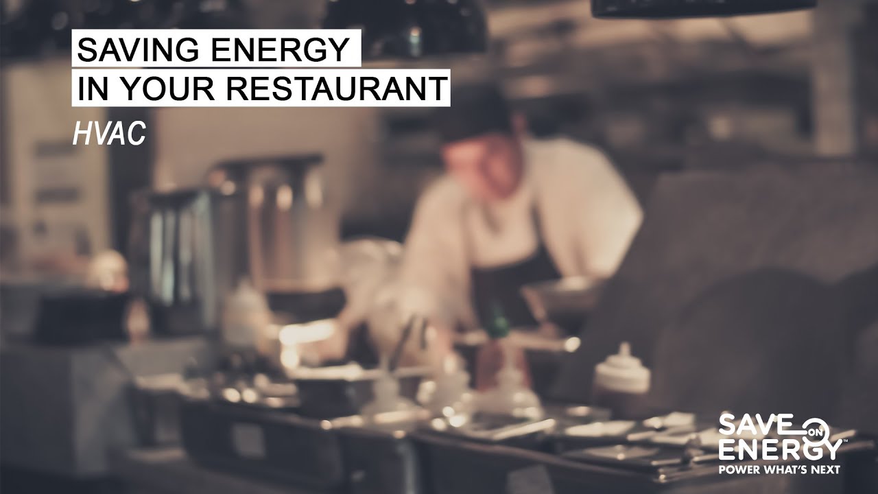 Restaurant Energy Efficiency Tips HVAC YouTube