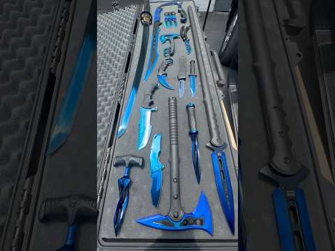 ICE BLUE Mega Knife Set!