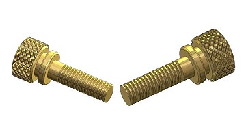 Making knurling screw in solidworks