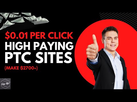 Top 5 PTC Websites For 2023 | 5 Lesser Known PTC Websites | Make Money Online | Pay Per Click SItes