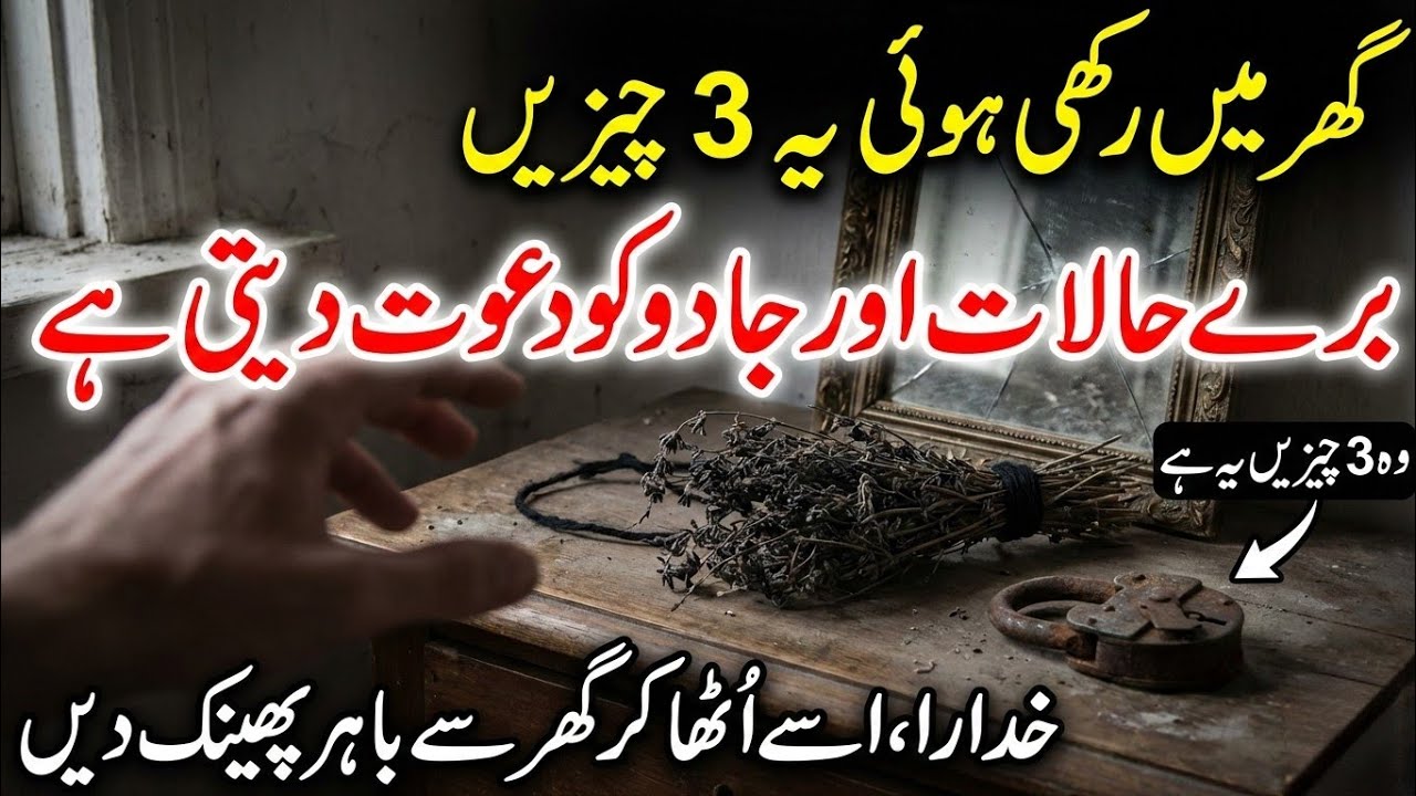Ghar Se Barkat Kyun Chali Jati Hai?| 3 Cheezen Jo Nuqsan Ka Sabab Banti Hain