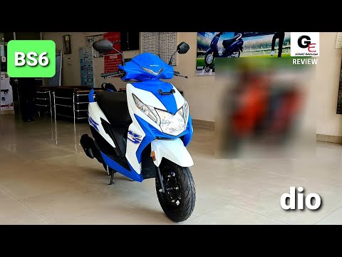 2020 Honda Dio Bs6 Detailed Review Changes Features