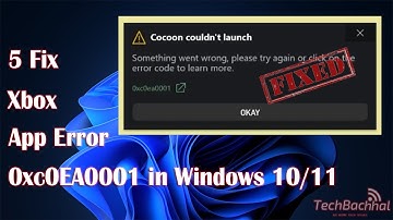 (FIXED) Xbox app error 0xc0EA0001 in Windows 10/11