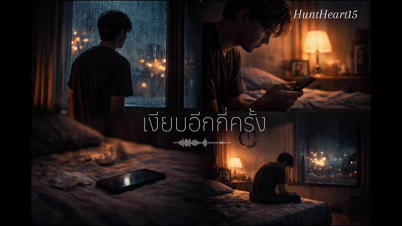 เงียบอีกกี่ครั้ง - HuntHeart15 (Official Audio)