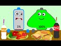 Healthy Vs Unhealthy Asmr Mukbang Animation Battery Charging Animation NCR Animation