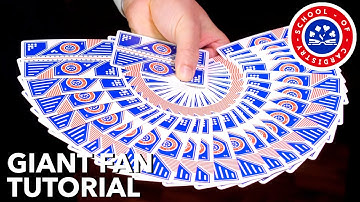 Cardistry for Beginners: Spreads - Giant Fan Tutorial