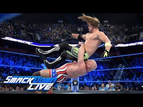 Kurt Angle vs. AJ Styles: SmackDown LIVE, March 26, 2019