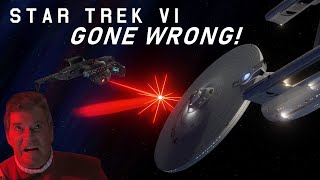 What if Kirk FOUGHT!? OR Ran?? Star Trek VI Alternate Battle Analysis! Enterprise vs Kronos One!