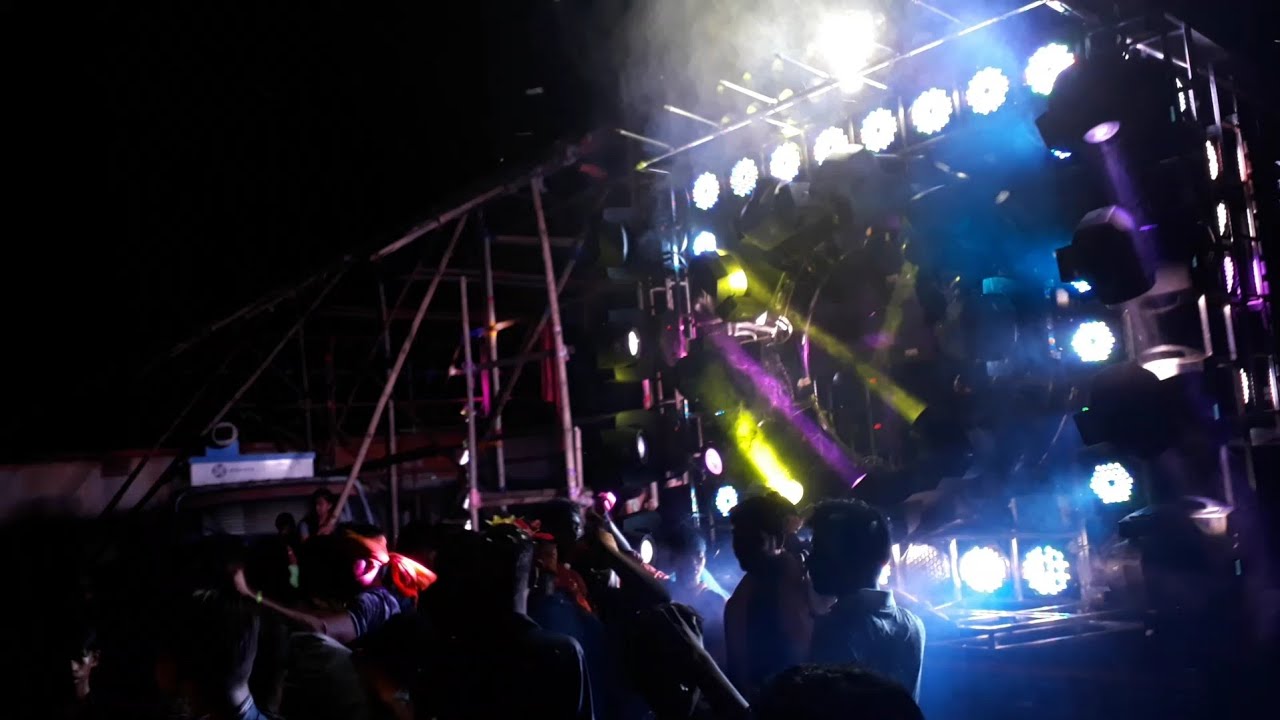 Green Dj Angul | Night Show Setup | Laxmi Puja Bhasani 2018 | By RP Creations