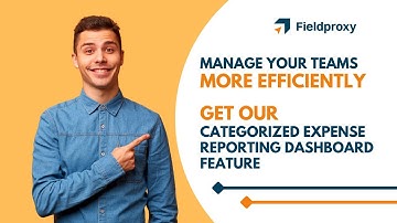 CATEGORIZED EXPENSE REPORTING ON FIELDPROXY