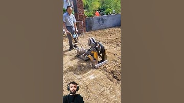 Mini Soil Compaction Machine || Latest Machine || #youtubeshorts