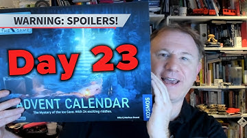 Exit the Game Advent Calendar Day 23 - The Mystery of the Ice Cave